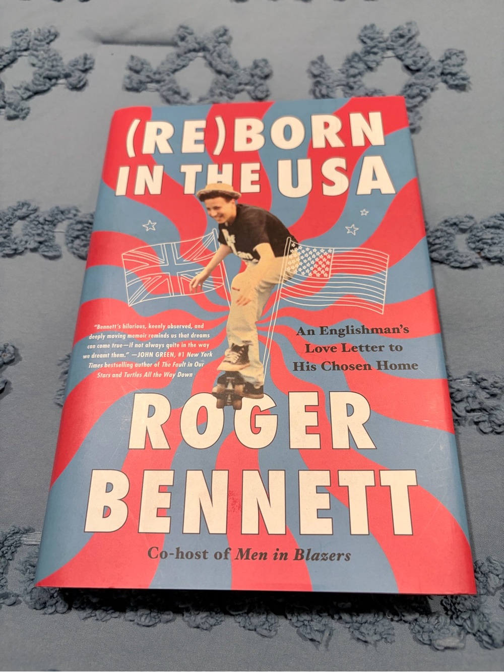 Roger Bennett (Re)Born in the USA Hardcover Memoir Book
